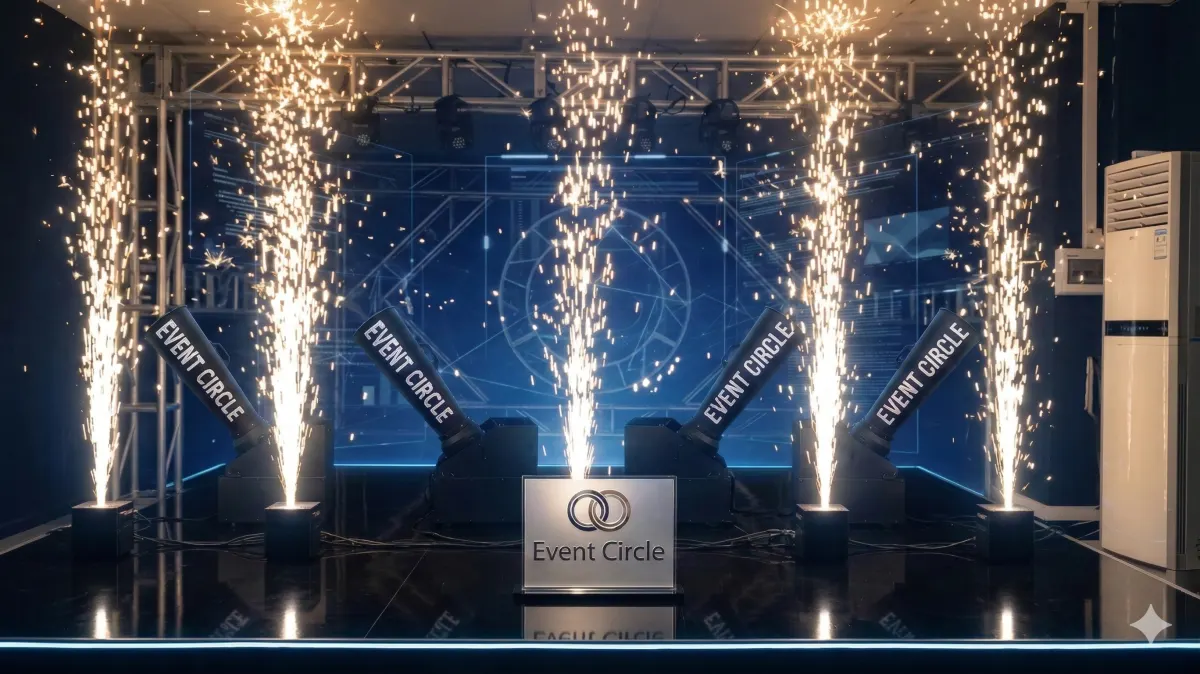 Spark Machines for Weddings & Celebrations rental — Event Circle Company